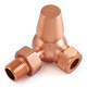 FAR-CR-BC-ALT03 - Faringdon Traditional Thermostatic Radiator Valve - Brushed Copper (Corner TRV) FAR-CR-BC-ALT03 - Faringdon Traditional Thermostatic Radiator Valve - Brushed Copper (Corner TRV)